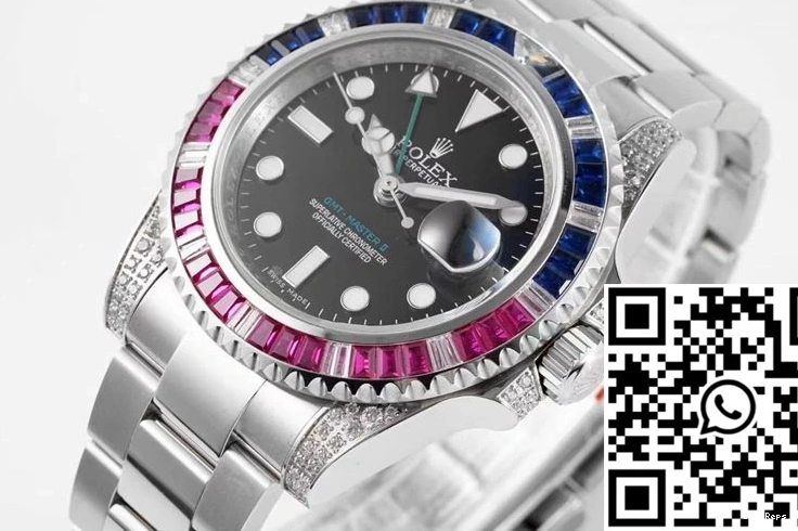 Dial II ROF Rolex GMT 116759 Factory SAru-78209 Black Master 0902